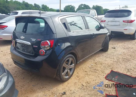 2015 Chevrolet Sonic Rs Auto из США, поврежденный, VIN 1G1JG6SB0F4149584